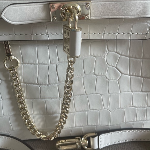 Michael Kors Hamilton Legacy Small Crocodile Embossed Leather - Picture 8 of 8